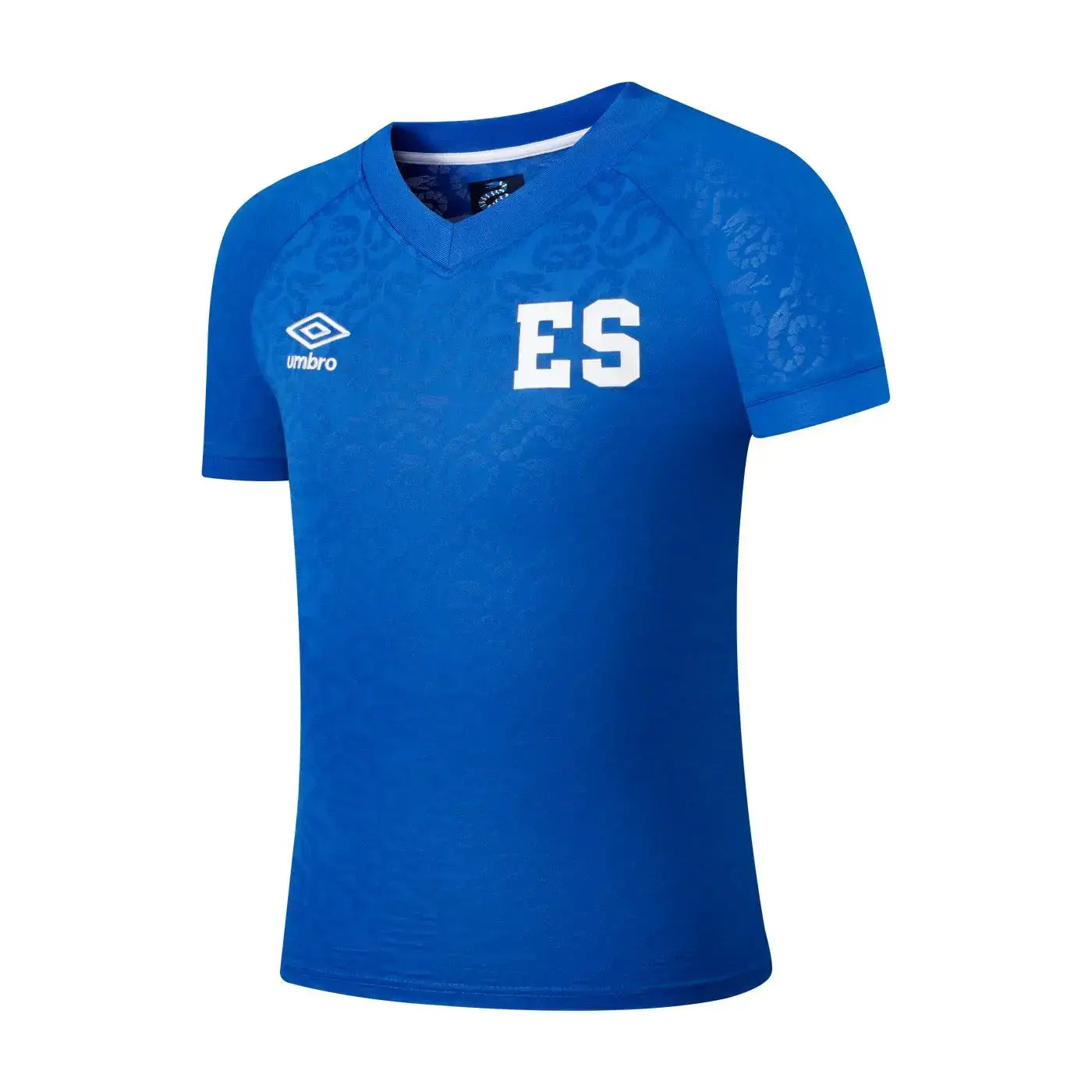 Umbro 2026-27 El Salvador Kids Home Soccer Jersey Set (Jersey - Lateral Front)