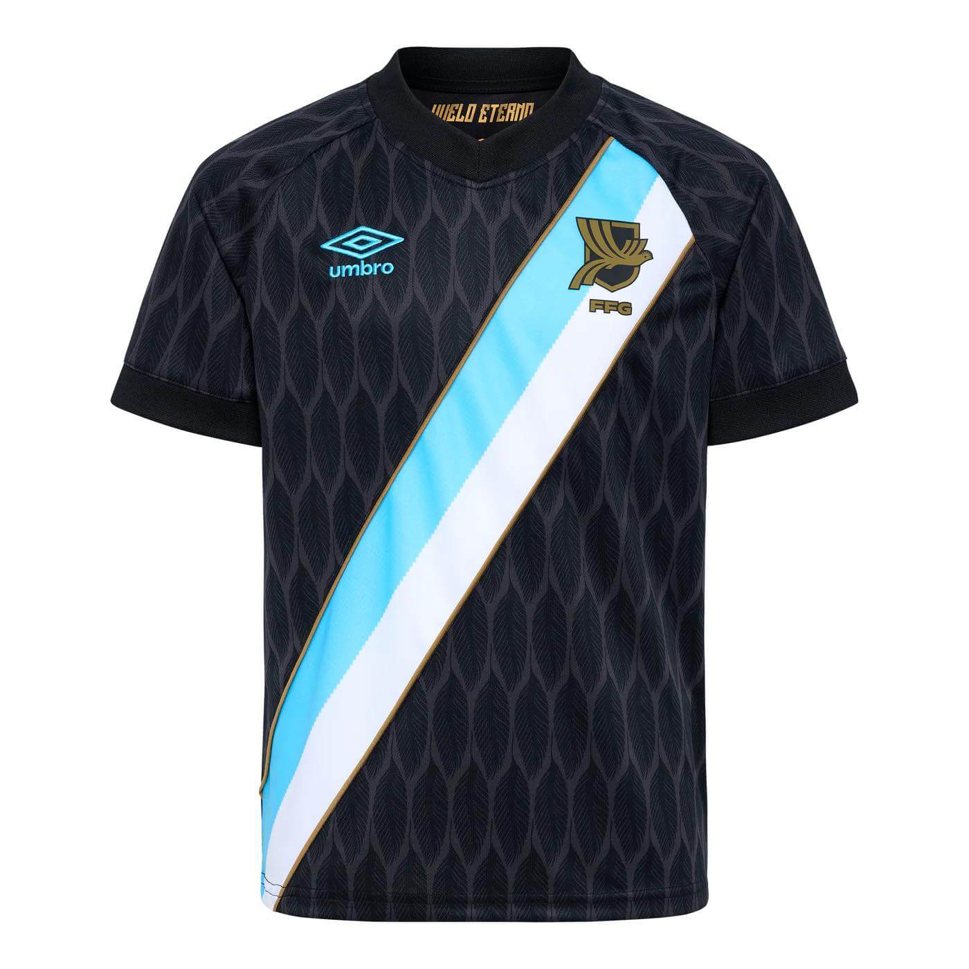 Umbro 2026-27 Guatemala Kids Away Soccer Jersey Set (Jersey - Front)