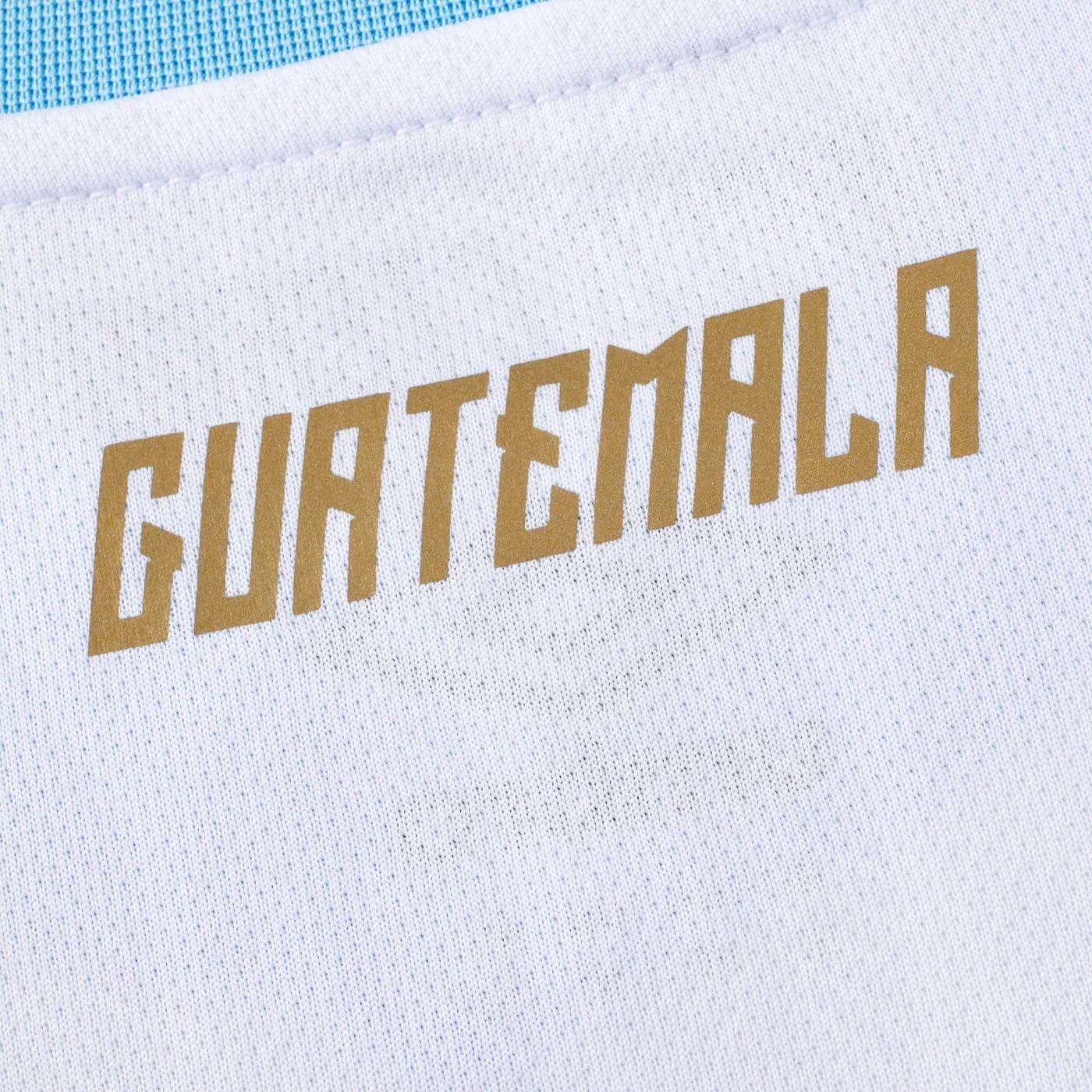 Umbro 2026-27 Guatemala Kids Home Soccer Jersey Set (Detail 3)