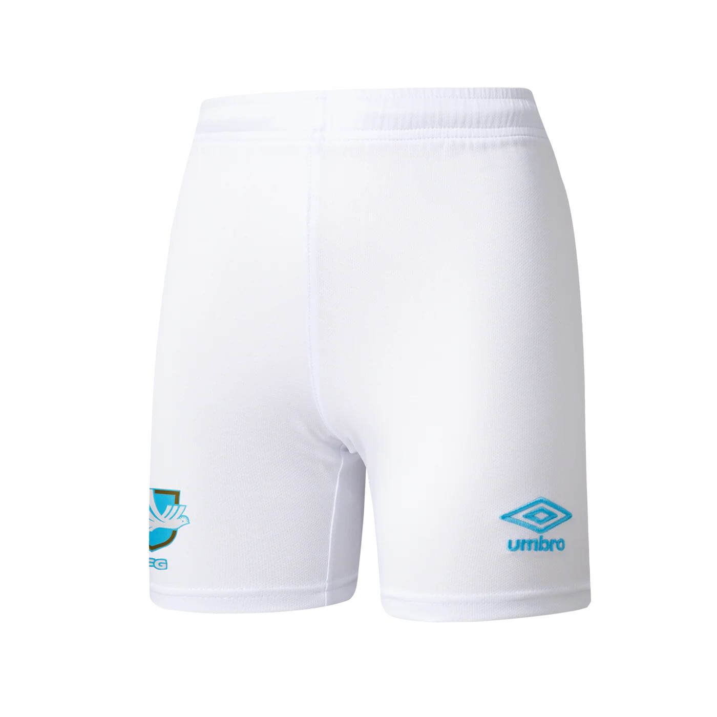 Umbro 2026-27 Guatemala Kids Home Soccer Jersey Set (Shorts - Front)