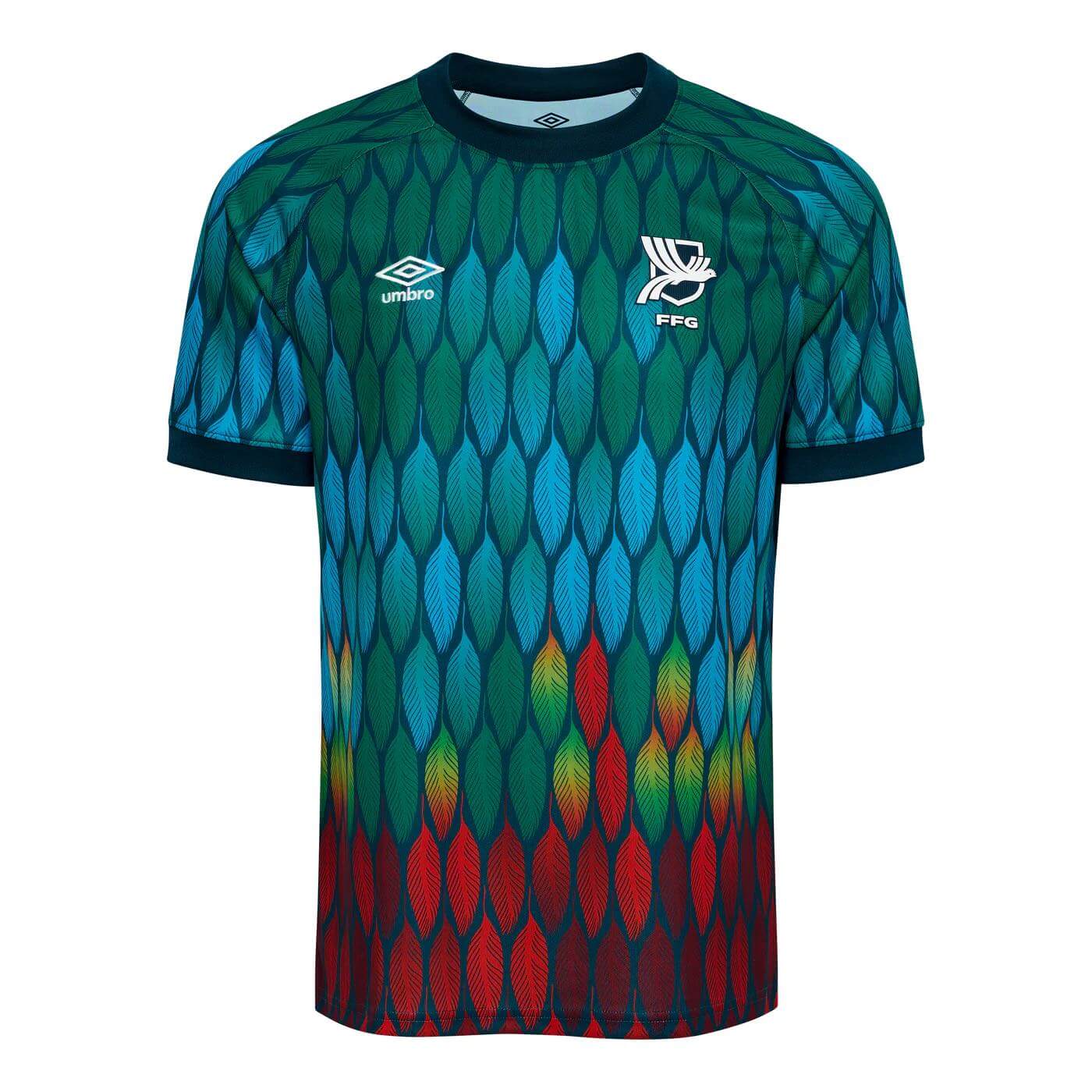 Umbro 2026-27 Guatemala Men's Pre-Match Soccer Jersey (Front)