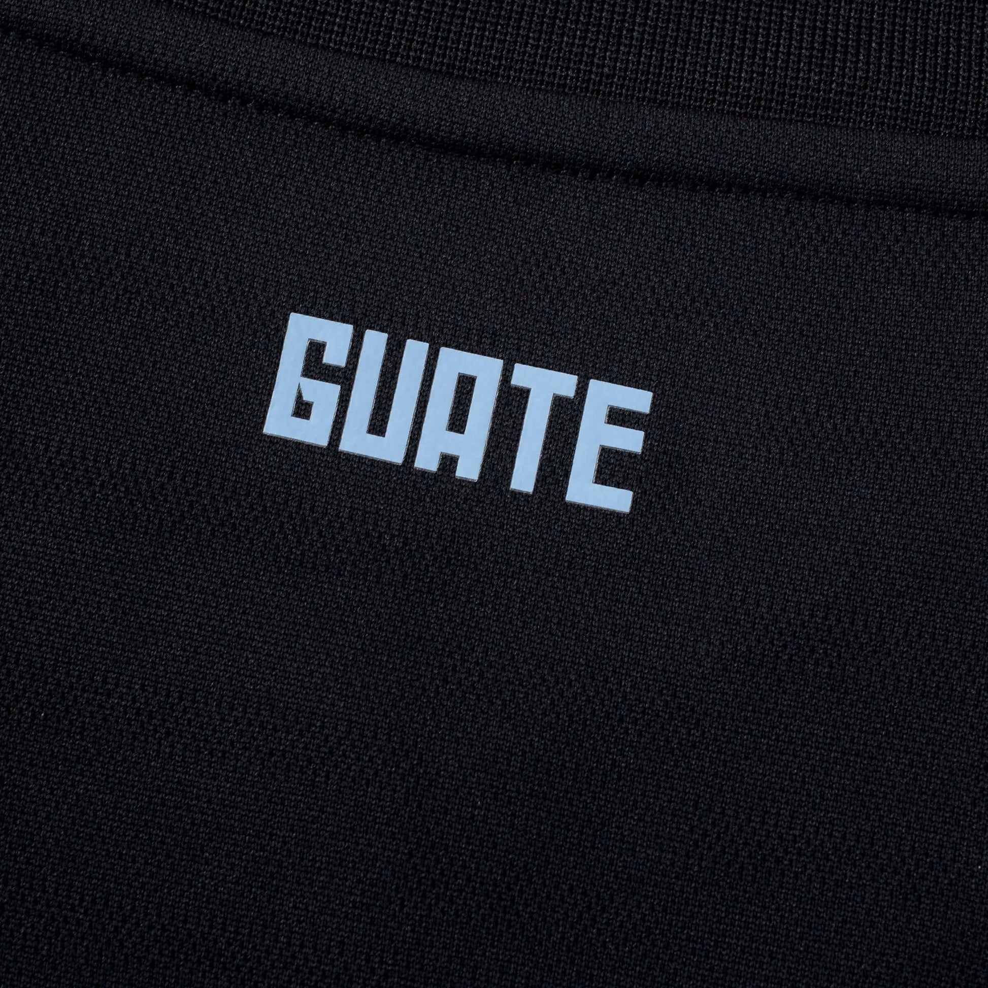 Umbro 2025-26 Guatemala Women's Stadium Third Soccer Jersey Black (Detail 3)