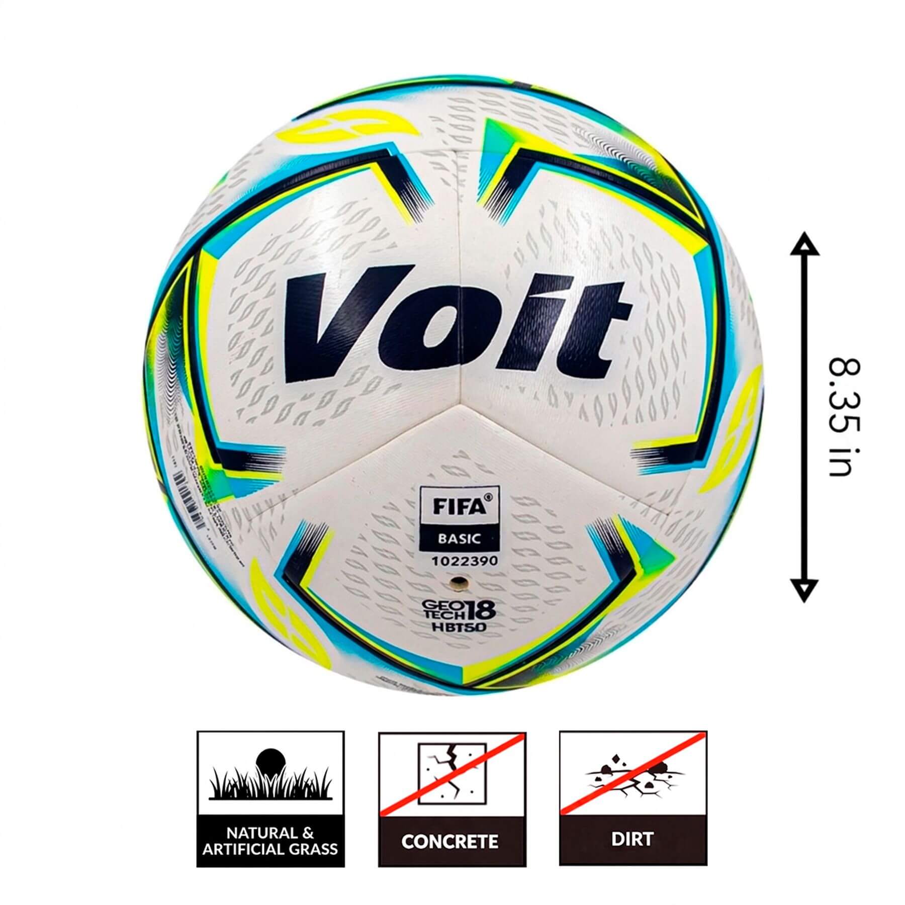 Voit 2026 Apertura FIFA Basic Hybrid Soccer Ball (Size)