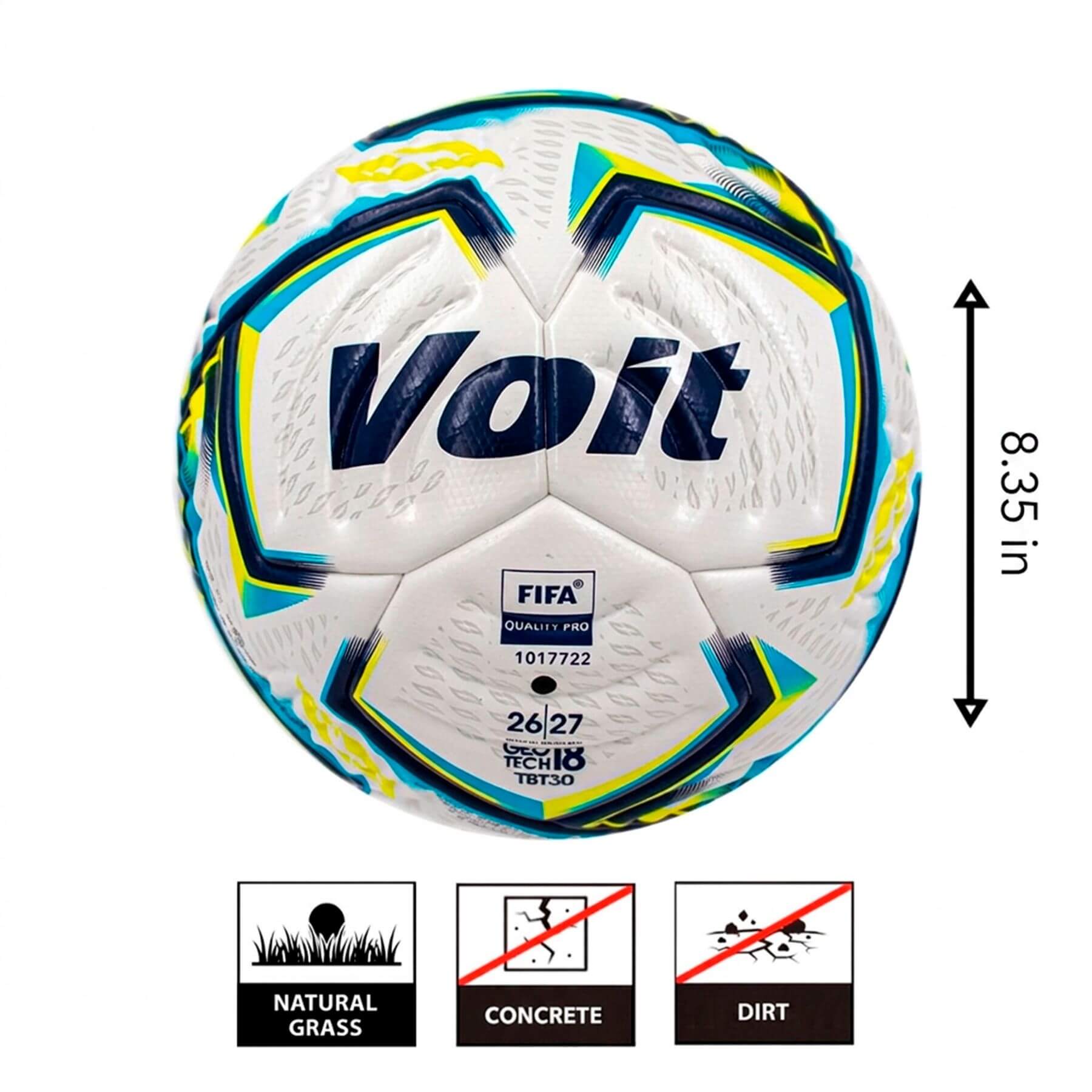 Voit 2026 Apertura Quality Pro Soccer Ball (Sizes)