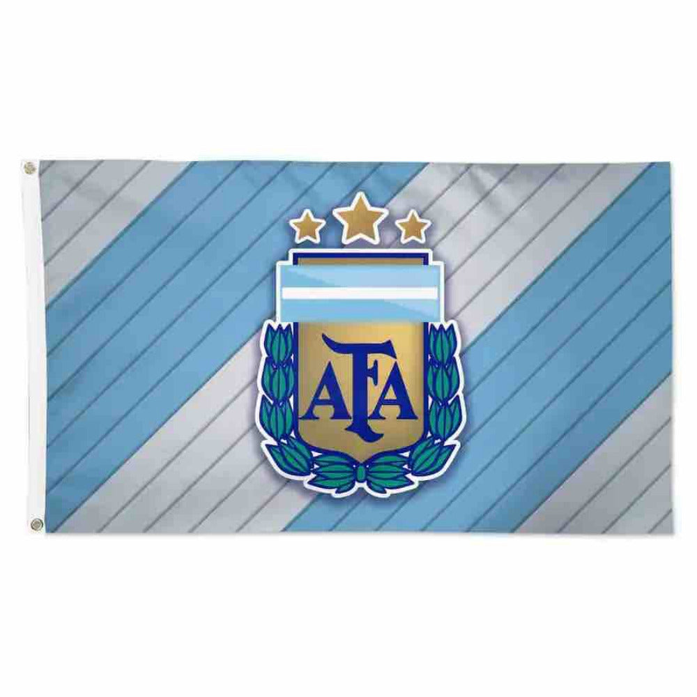 Wincraft Argentina Soccer Deluxe Flag (3'x5') (Front)
