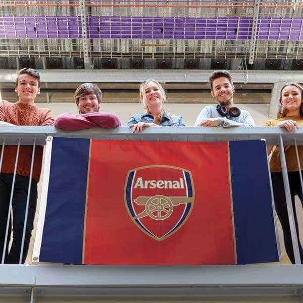 Wincraft Arsenal Deluxe Flag (3'x5') (Model)