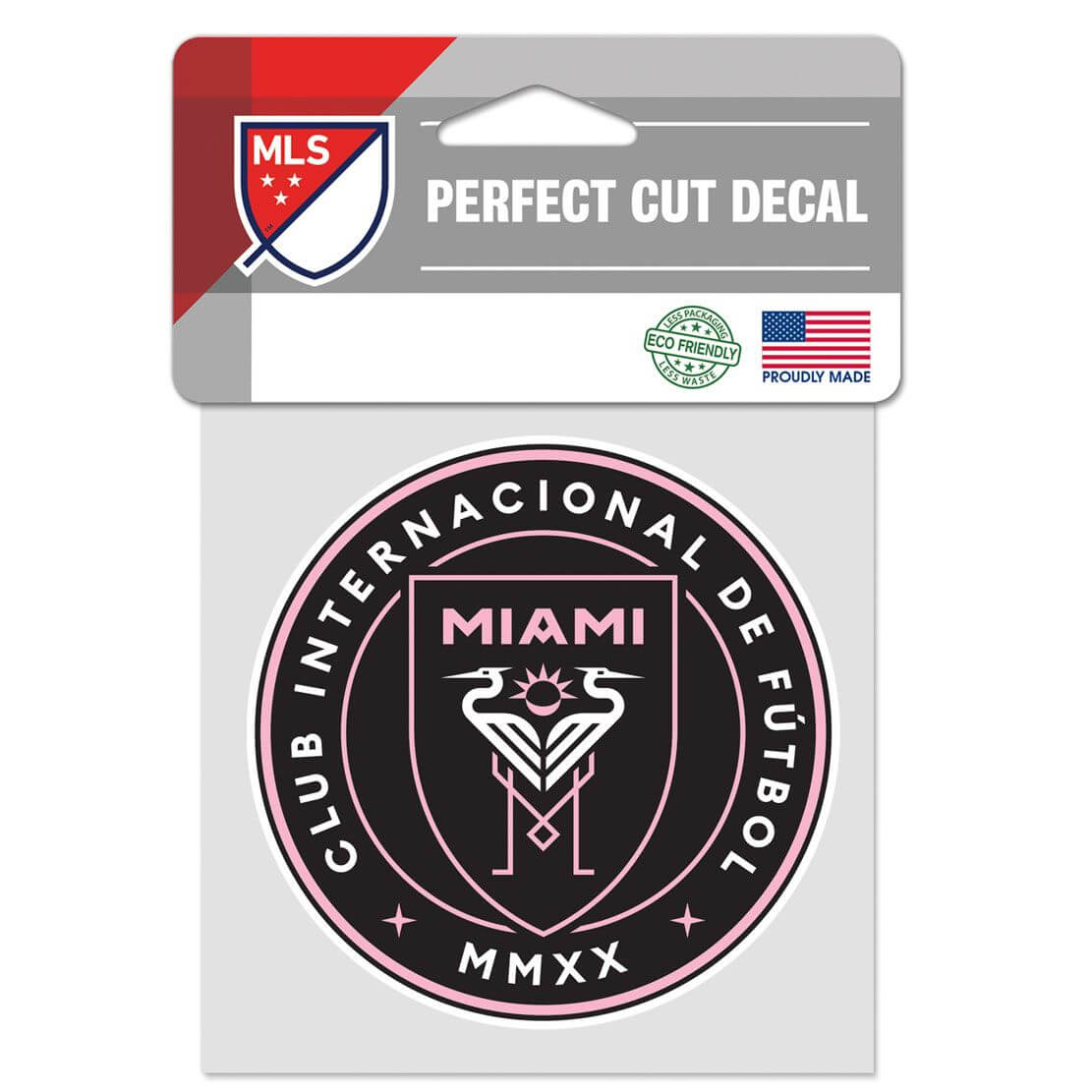 Wincraft Inter Miami 4x4 Perfect Cut Decal (Pack)