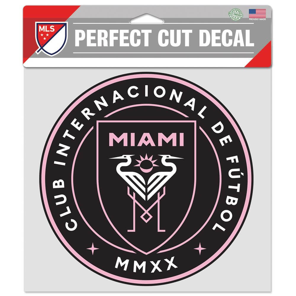 Wincraft Inter Miami 8x8 Perfect Cut Decal (Pack)