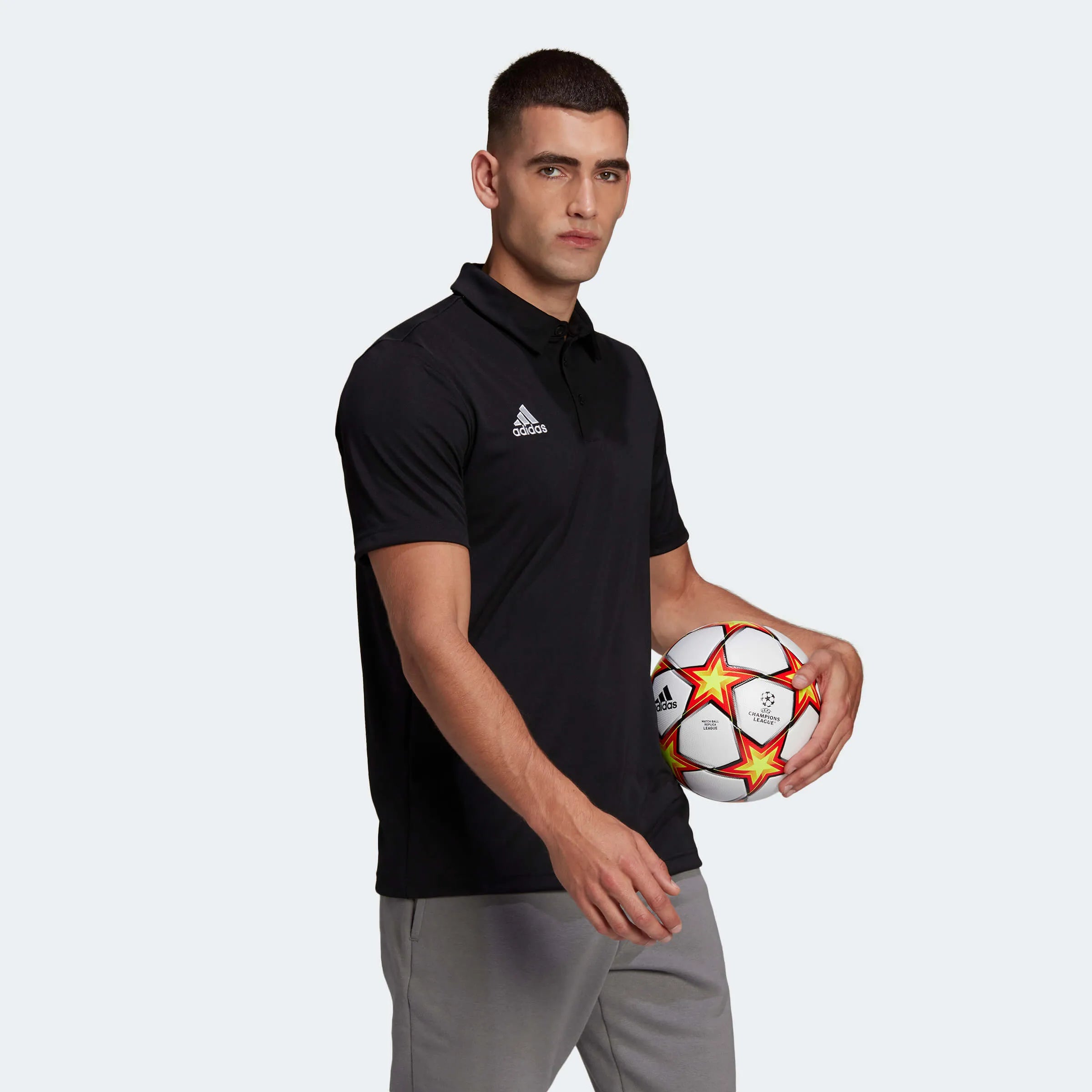 adidas Entrada 22 Polo Shirt (Model - Side)