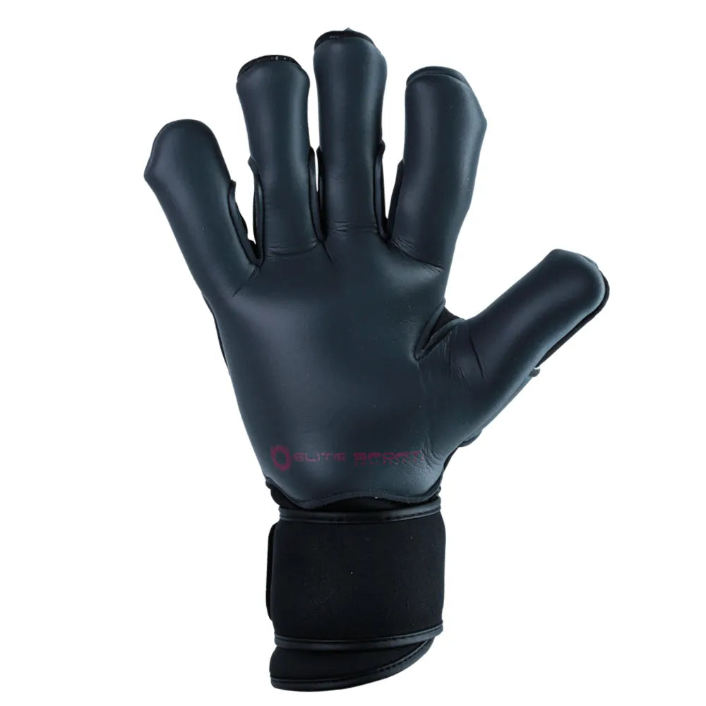 Elite Sport Titanium Pink Goalkeeper Gloves - Black-Pink (Single - Inner)