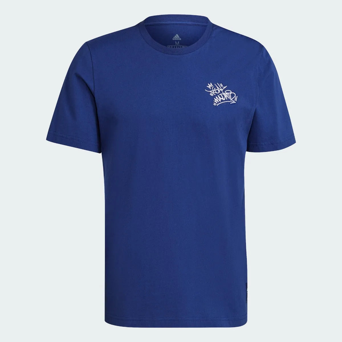 Adidas 2021-22 Real Madrid Street Tee - Navy (Front)