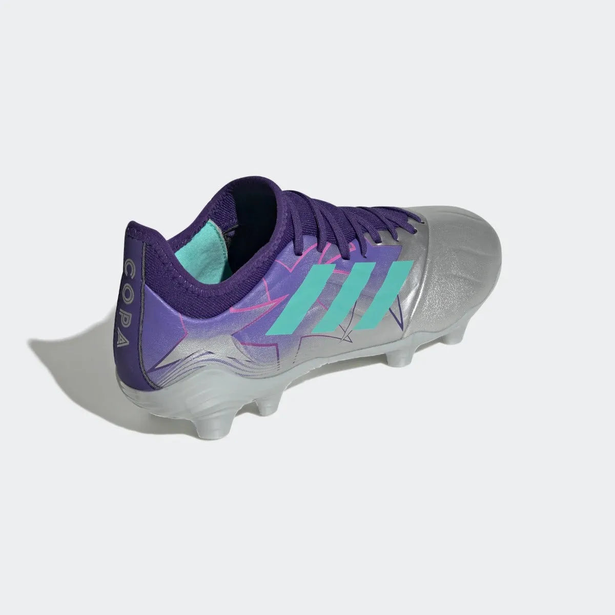 adidas Copa Sense .3 FG - Silver-Mint Rush-Purple (Diagonal 2)