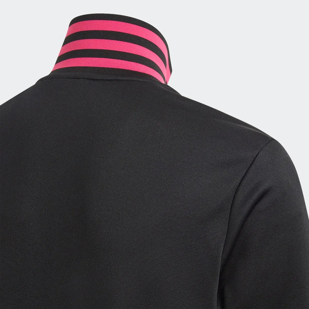 adidas 2020-21 Mexico YOUTH 3-Stripe Track Top - Black-Pink (Detail 2)