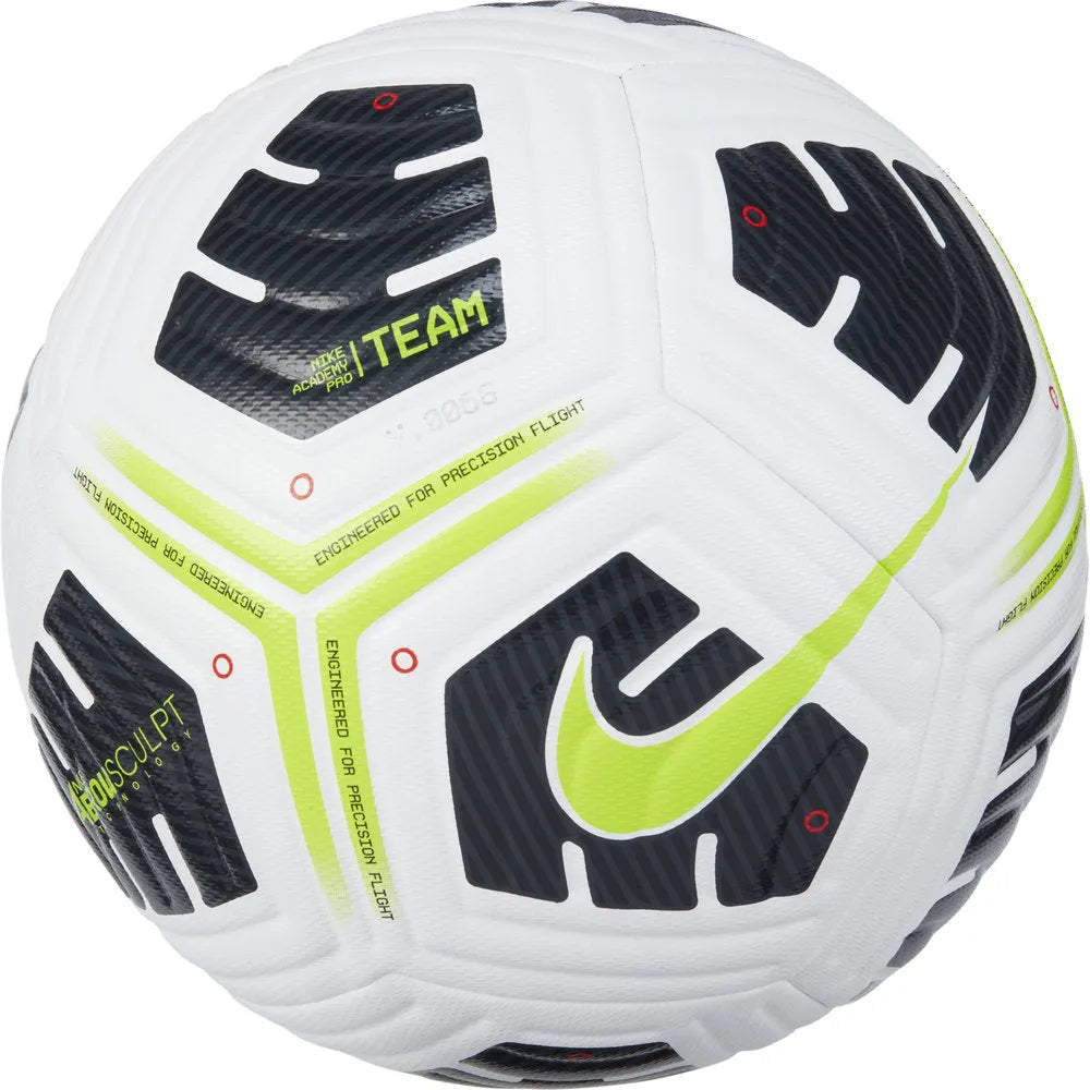 Nike Academy Pro - White-Black-Volt (Front)