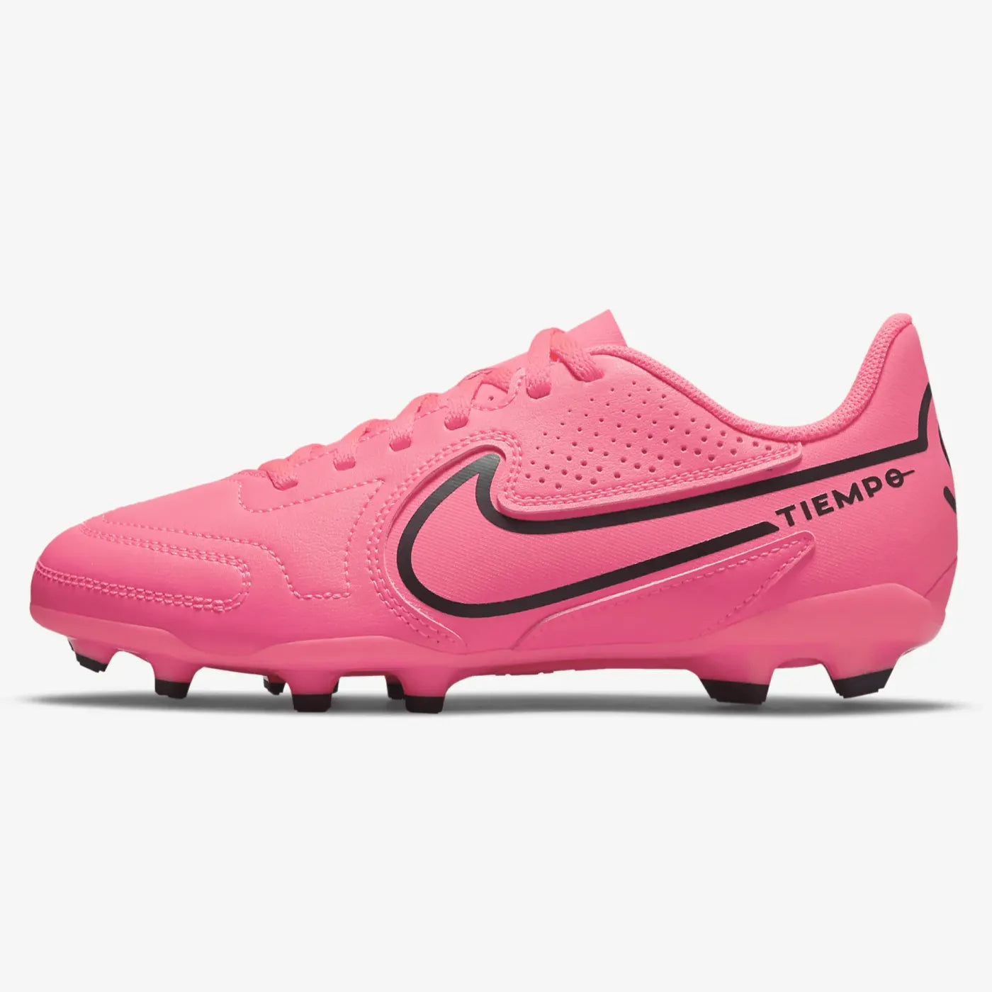 Nike JR Legend 9 Club FG-MG - Pink-Black (Side 1)