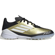 adidas JR Messi F50 League Turf - Triunfo Dorado (FA24) (Side 1)