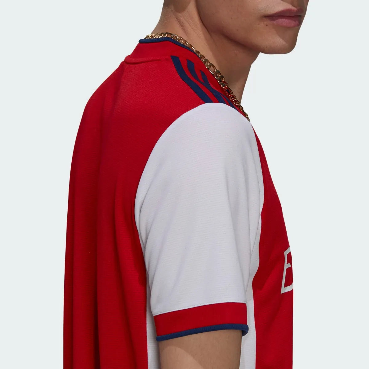 Adidas 2021-22 Arsenal Home Jersey - Red-Navy (Detail 2)