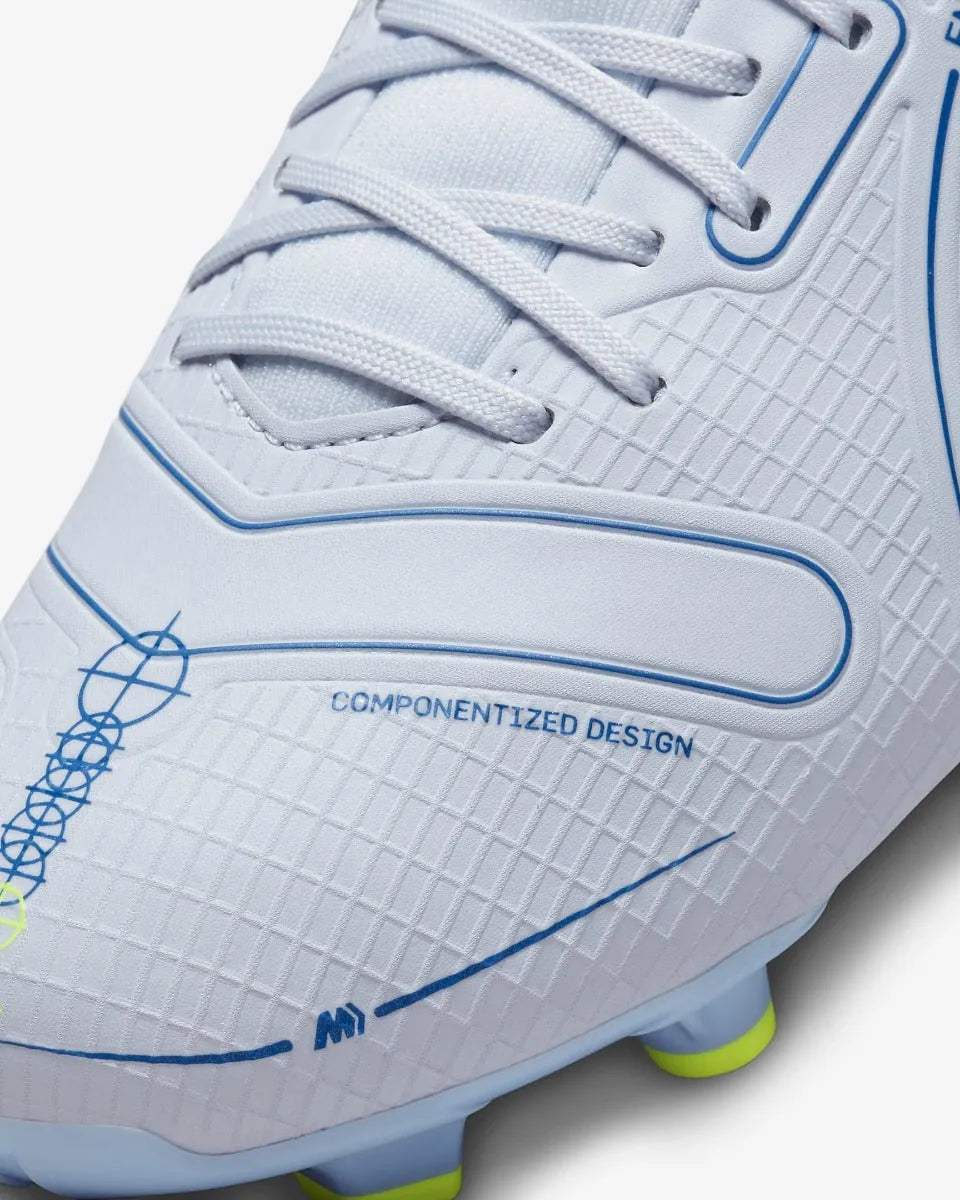 Nike Mercurial Superfly 8 Academy FG-MG - Grey-Blue (Detail 2)