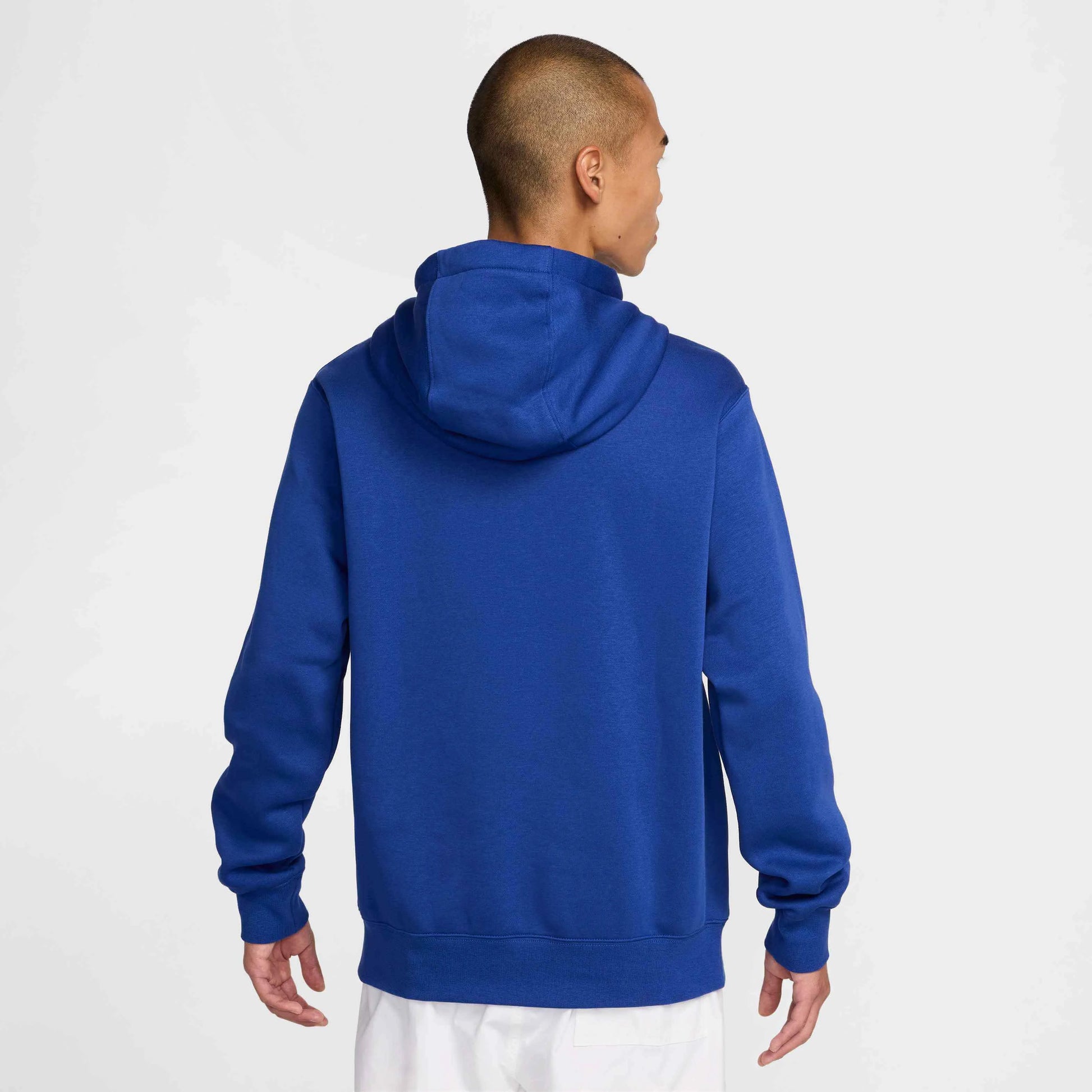 Nike 2024-25 Chelsea Men's Pullover Hoodie (Model - Back)