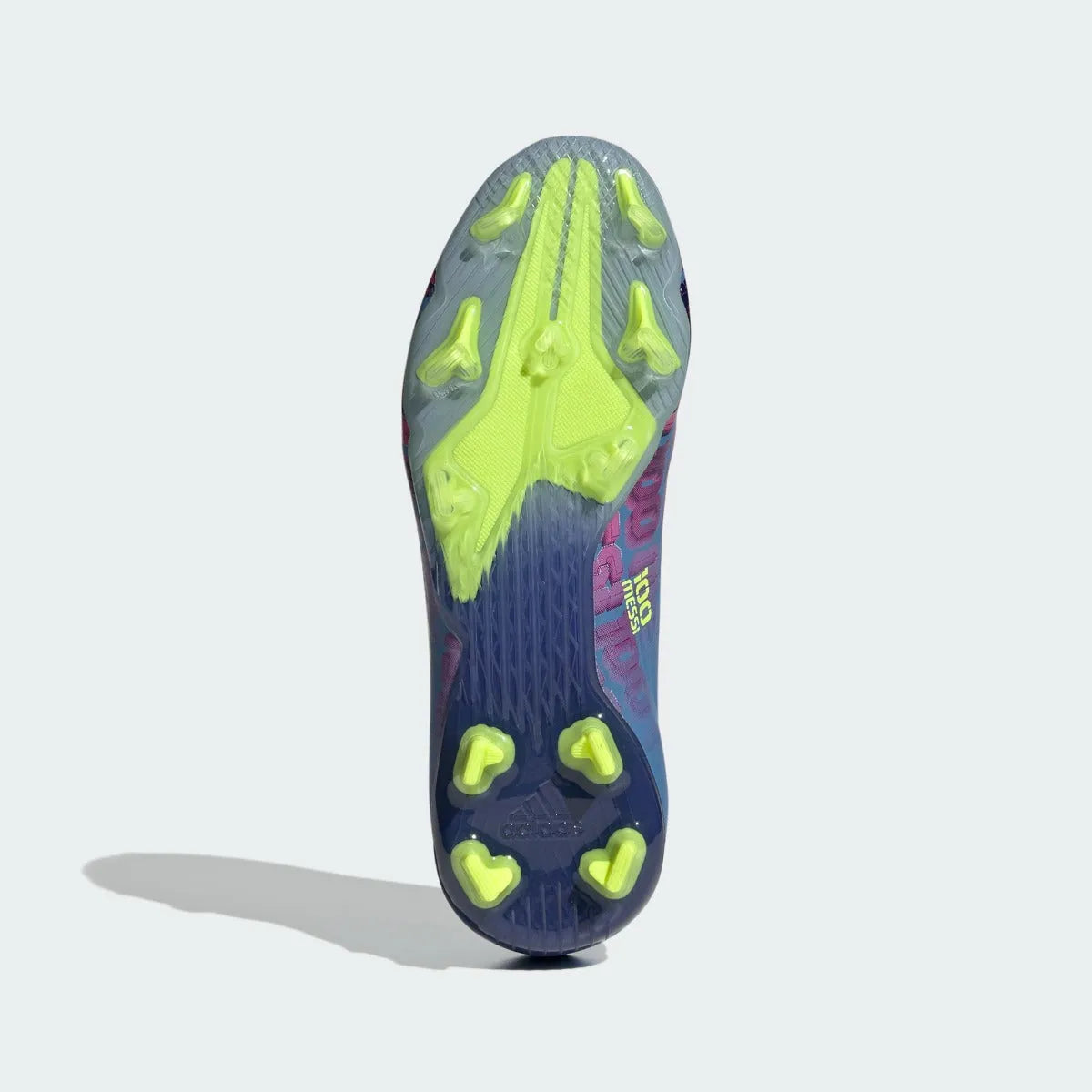 Adidas JR X Speedflow MESSI .1 FG - Blue-Pink-Yellow (Bottom)