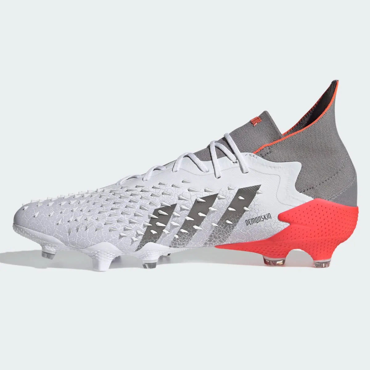 Adidas Predator Freak .1 FG -White-Iron Metallic (Side 2)