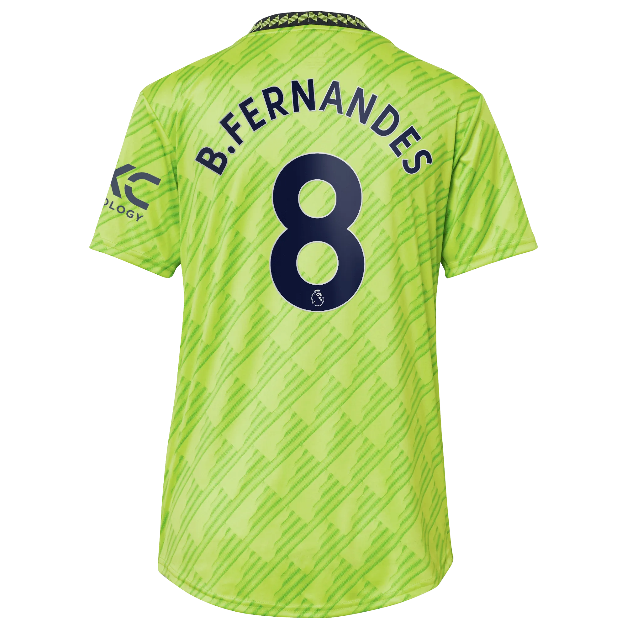 adidas 2022-23 Manchester United Women's Third Jersey - Solar Slime