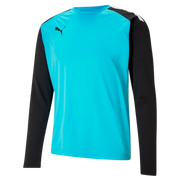 Puma Team Pacer Goalkeeper Long Sleeve Jersey - Blue-Black (Front)