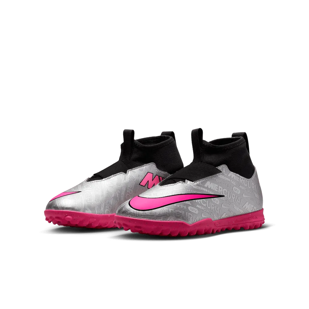 Nike Jr Zoom Superfly 9 Academy XXV Turf - 25th Anniversary (SU23) (Pair - Lateral)
