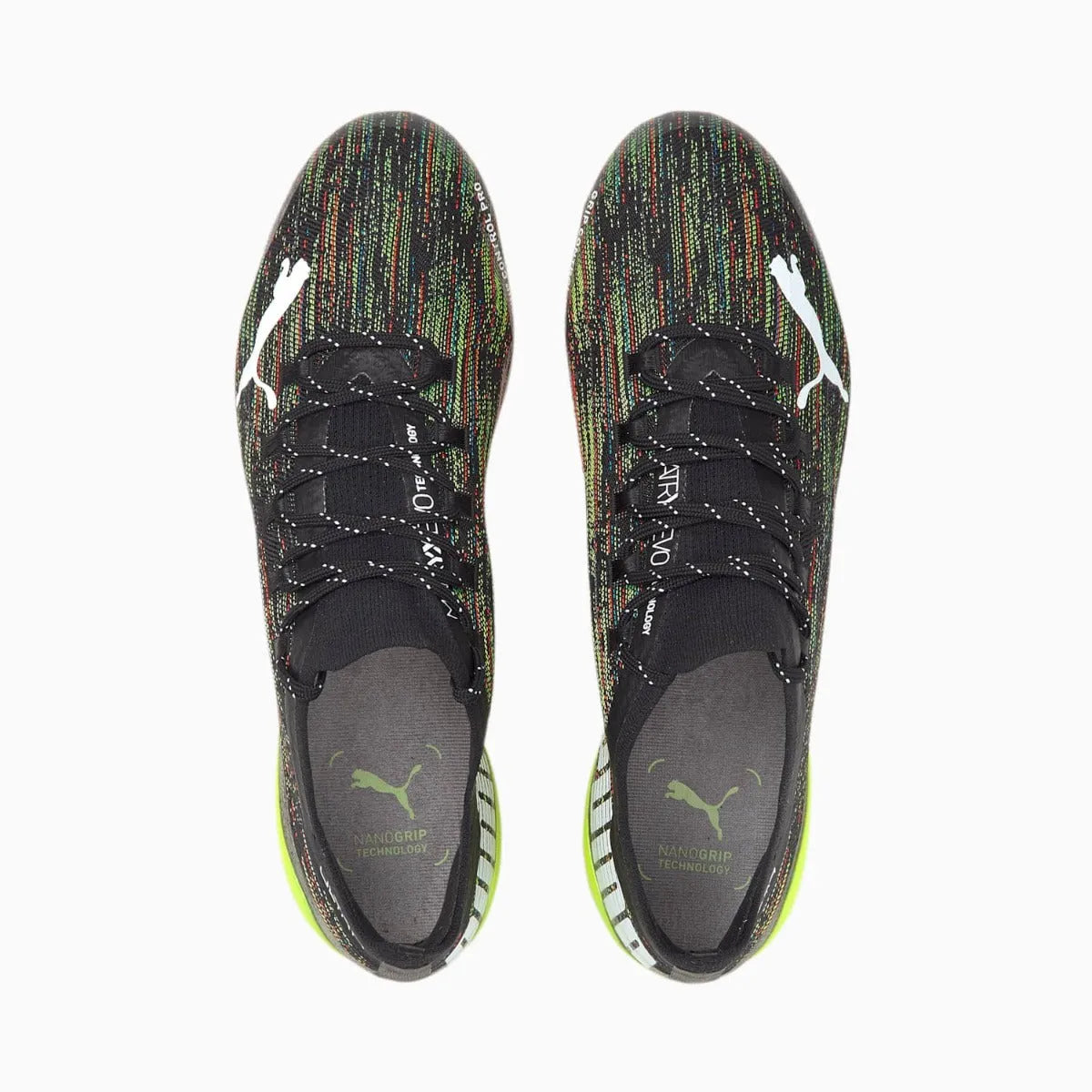 Puma Ultra 1.2 FG-AG - Black-White-Yellow Alert
