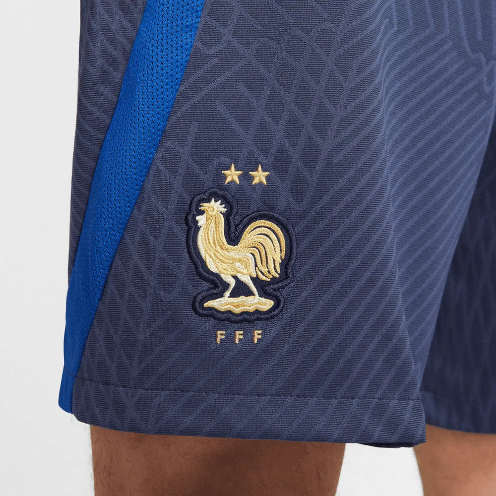 Nike 2022-23 France Strike Shorts - Navy (Detail 3)