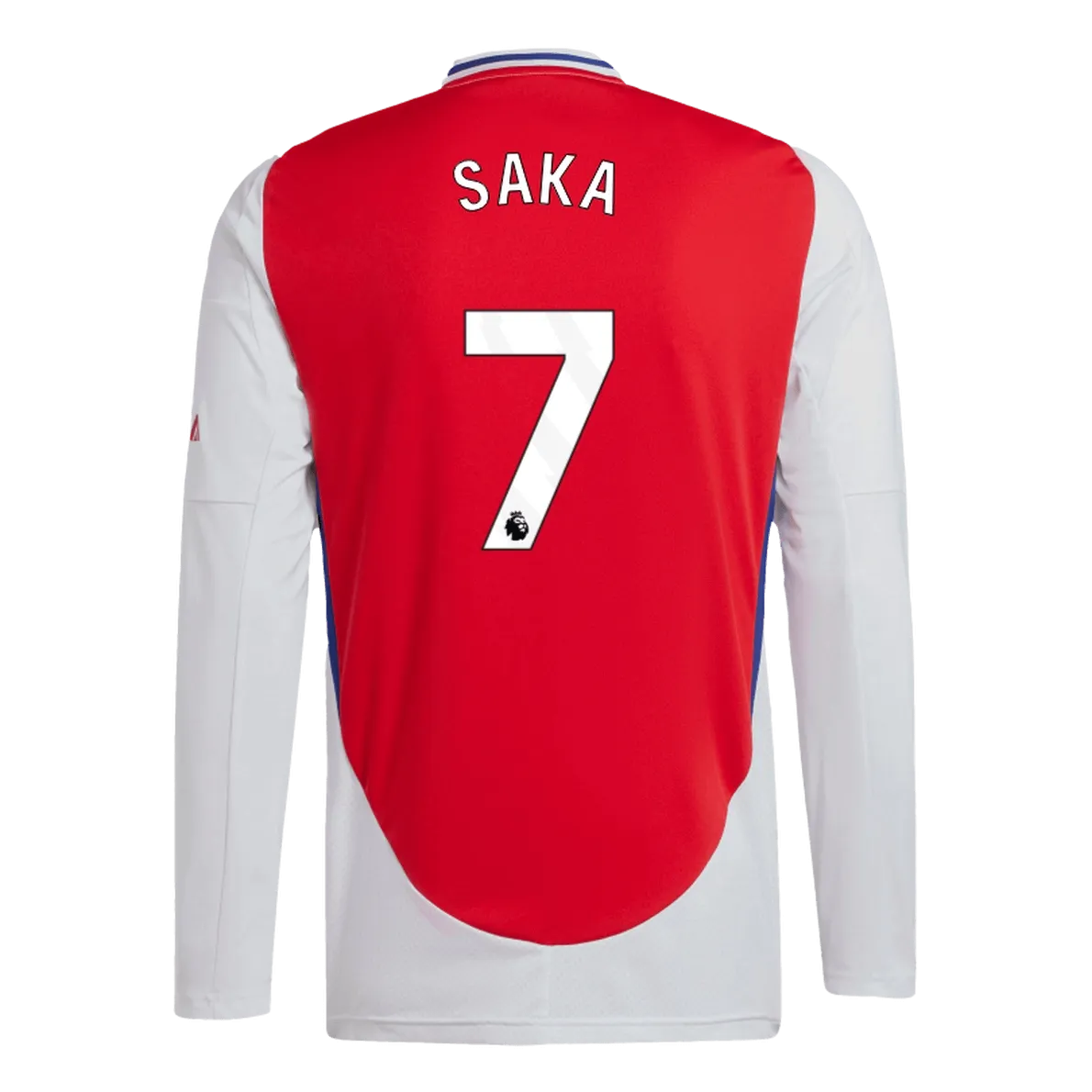 adidas 2024-25 Arsenal Men's Stadium Home Long-Sleeve Jersey (Saka)