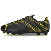 Puma Kids Attacanto FG_AG Puma Black-Yellow Blaze (Side 1)