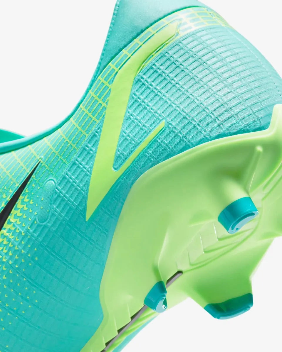 Nike Vapor 14 Academy FG-MG - Turquoise-Lime Glow (Detail 3)