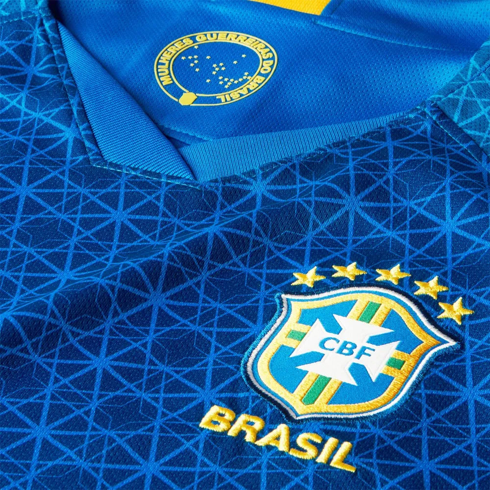 Nike Brazil 2019-20 WC WOMEN Away Jersey - Blue