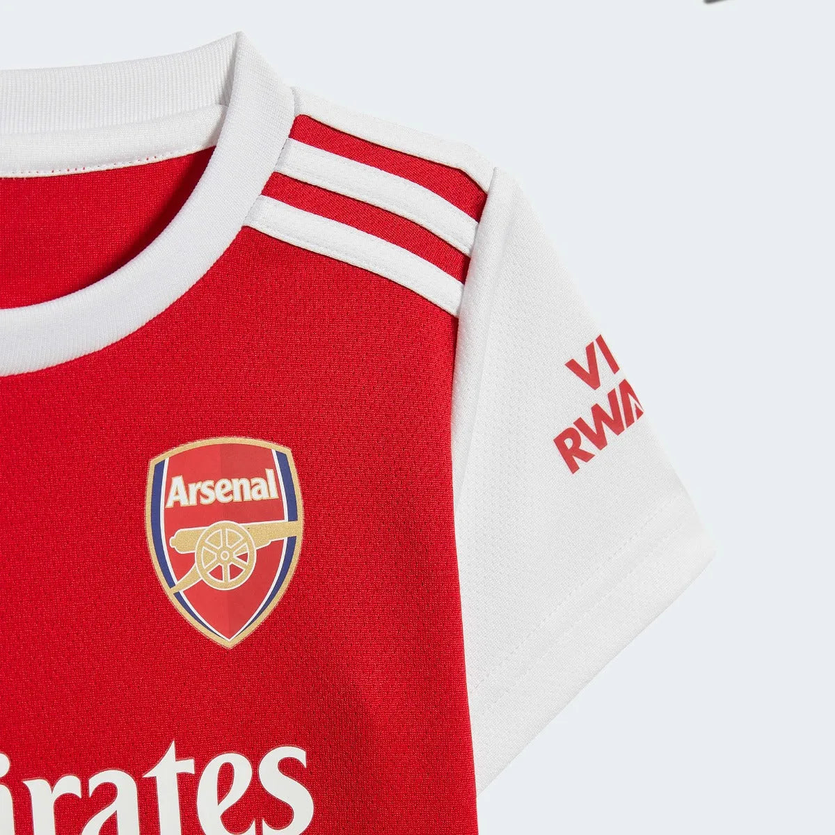 adidas 22-23 Arsenal Home Baby Kit - Scarlet-White (Detail 1)