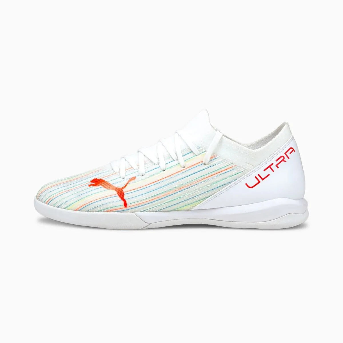 Puma Ultra 3.2 IT - White-Red Blast (Side 1)