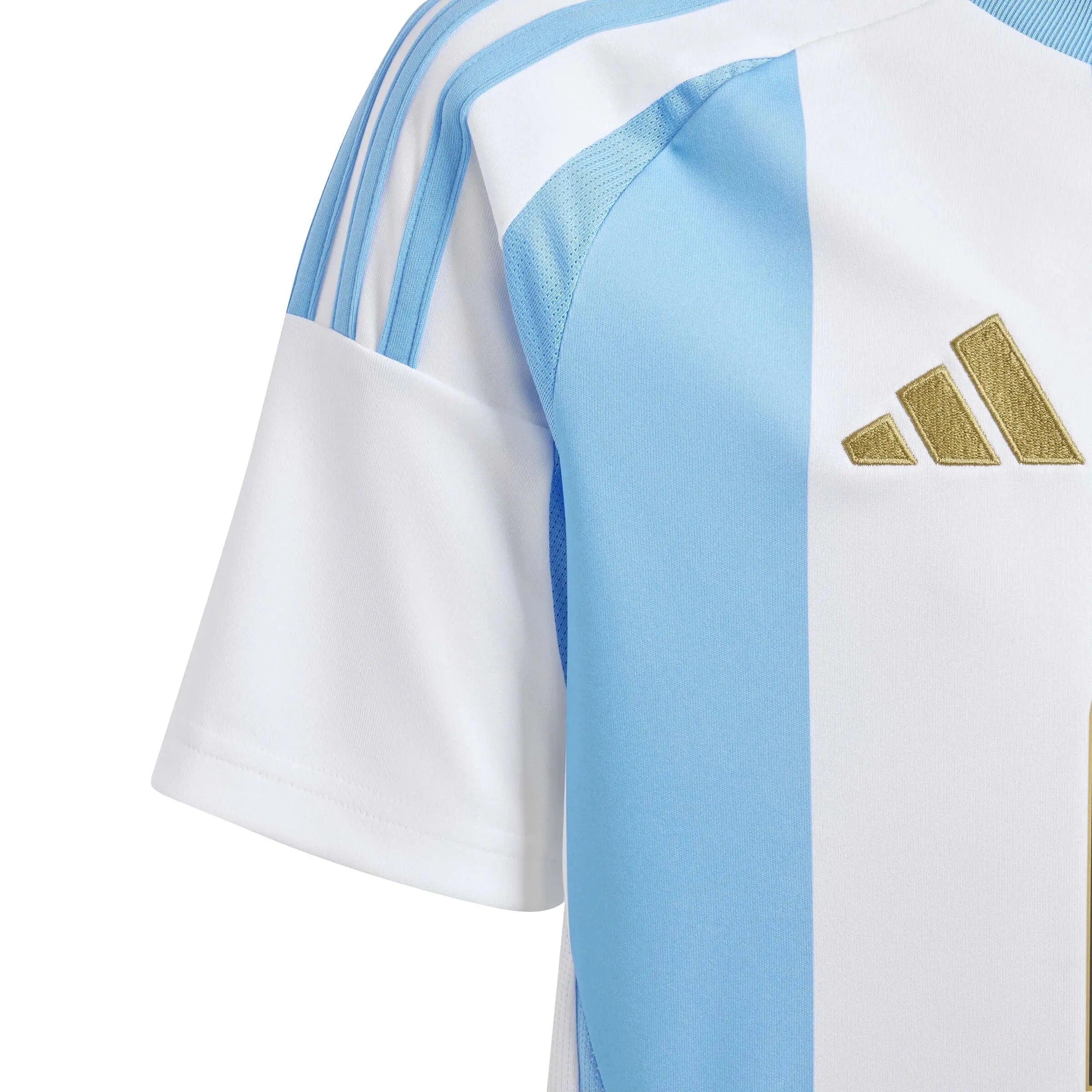 adidas 2024-25 Argentina Youth Stadium Home Messi #10 Jersey (Detail 2)