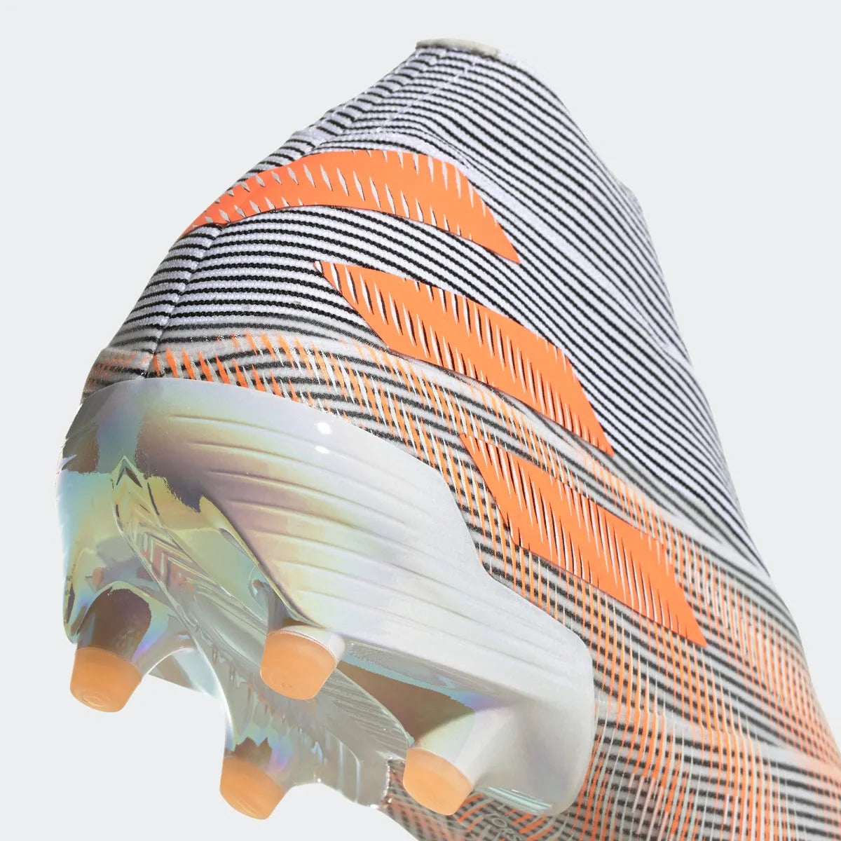 Adidas Nemeziz + FG - White-Black-Orange (Detail 2)