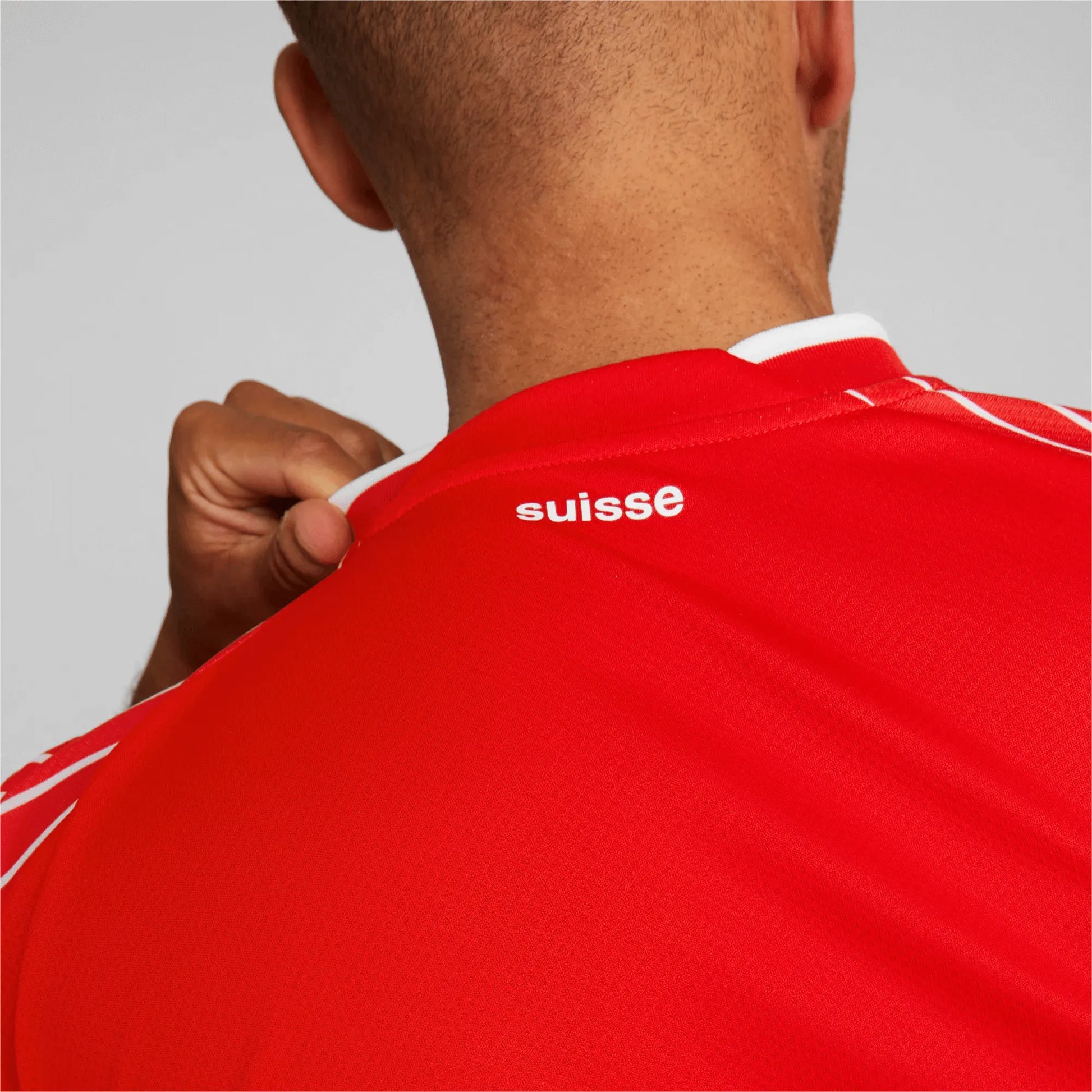 Puma 2022-23 Switzerland Home Jersey (Detail 2)