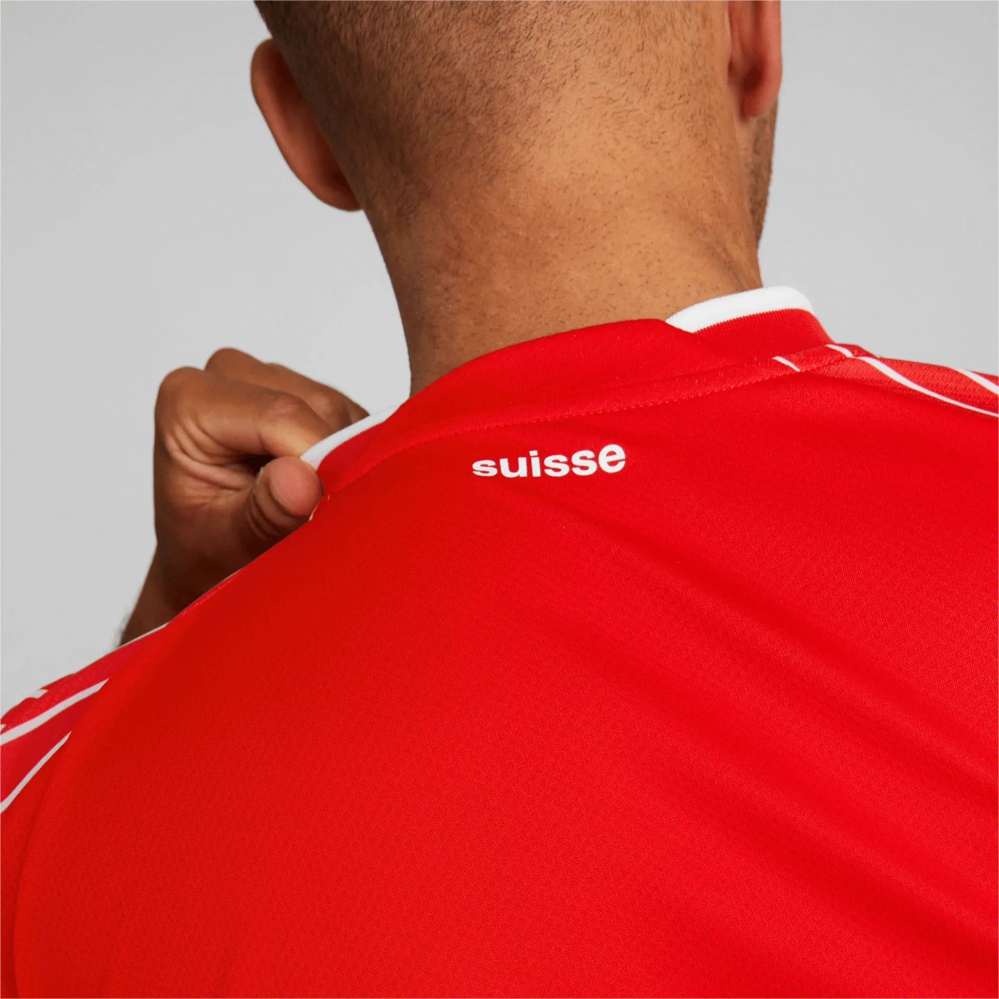 Puma 2022-23 Switzerland Home Jersey (Detail 2)