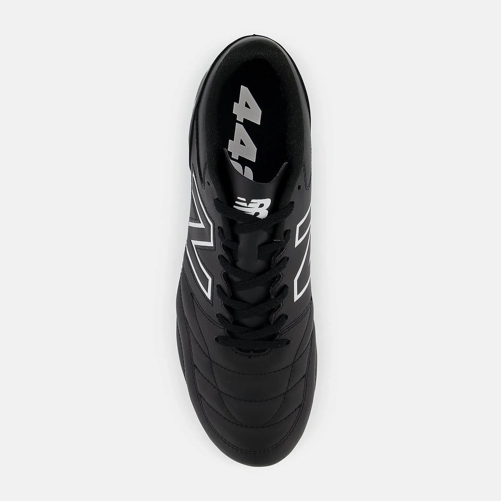 New Balance 442 V2 Academy FG 2E Wide - Black-White (Top)