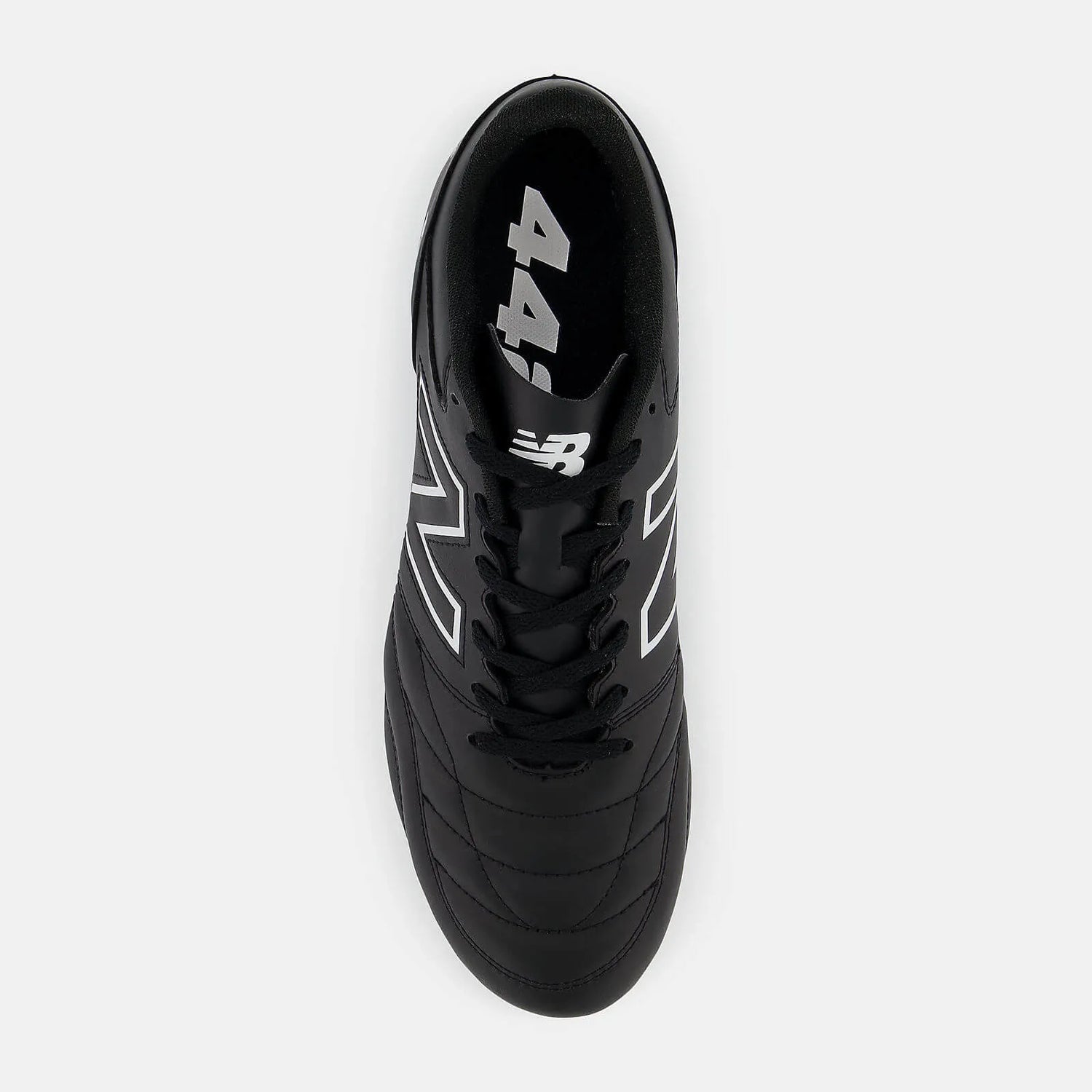 New Balance 442 V2 Academy FG 2E Wide - Black-White (Top)