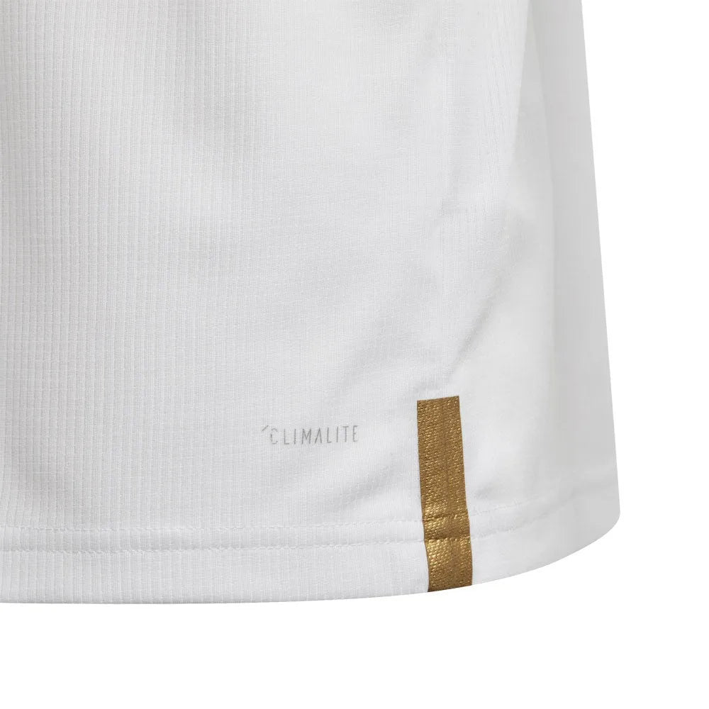 adidas 2019-20 Real Madrid YOUTH Home Jersey - White