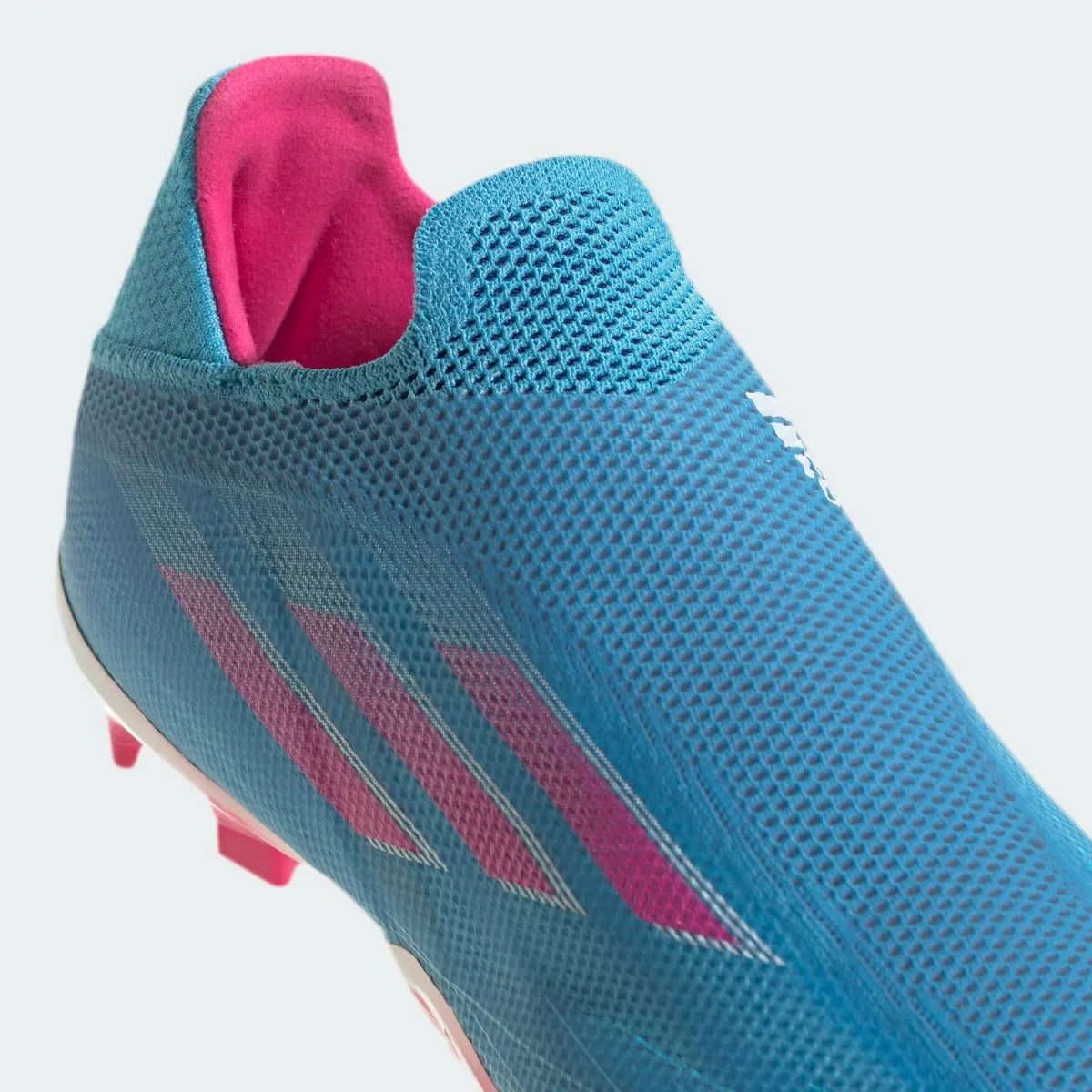 Adidas JR X Speedflow + FG - Sky Rush-Shock Pink (Detail 1)