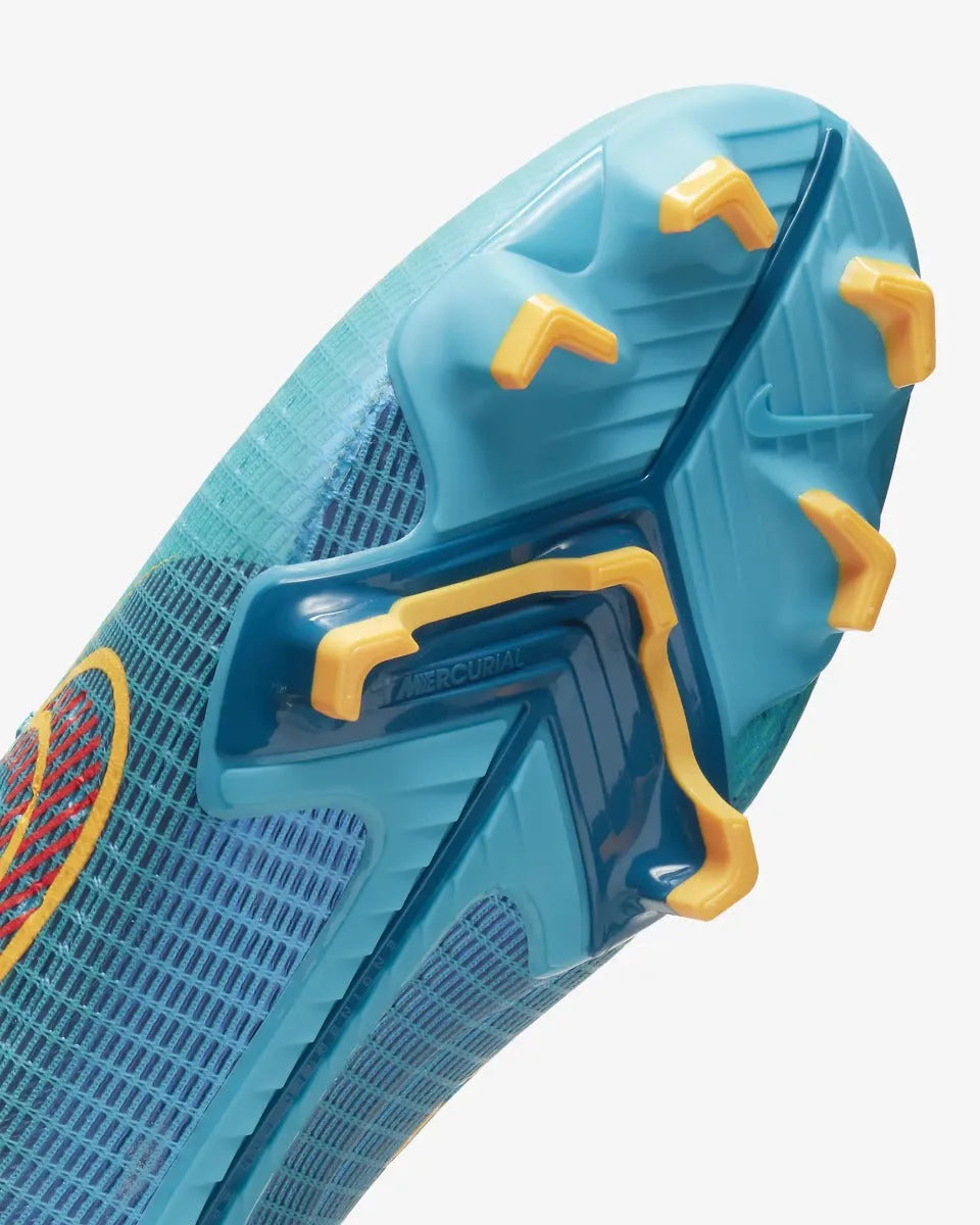 Nike Mercurial Vapor 14 Pro FG - Chlorine Blue-Laser Orange (Detail 1)