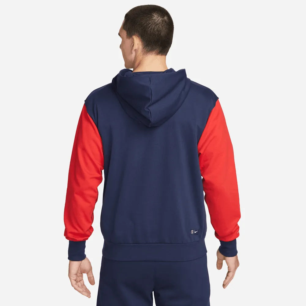 Nike 2023-24 PSG Men's Standard Issue Hoodie (Model - Back)