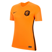 Nike Netherlands Women's EC22 Home Jersey - Total Orange-Black (Front)