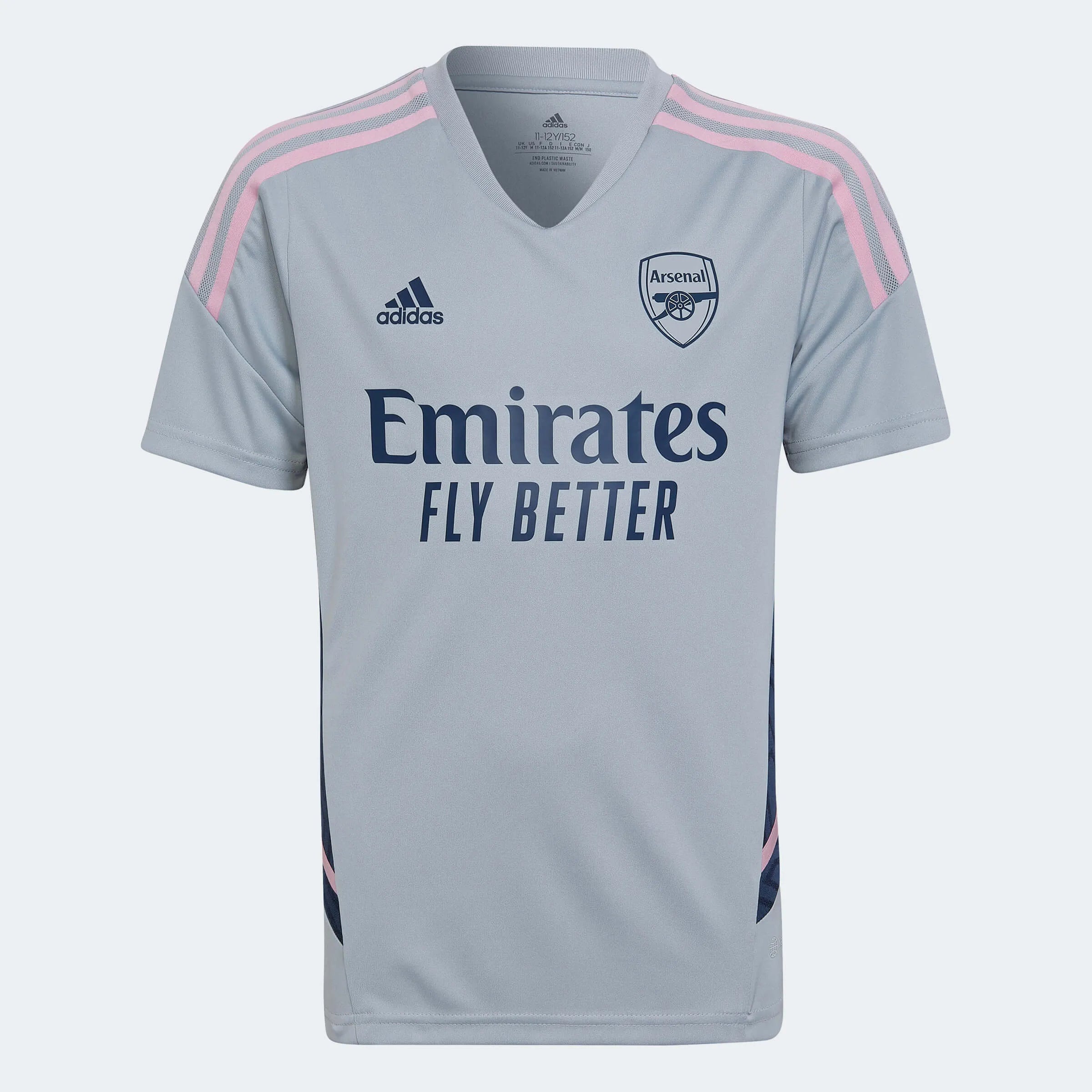 adidas 2022-23 Arsenal Youth Condivo 22 Training Jersey (Front)