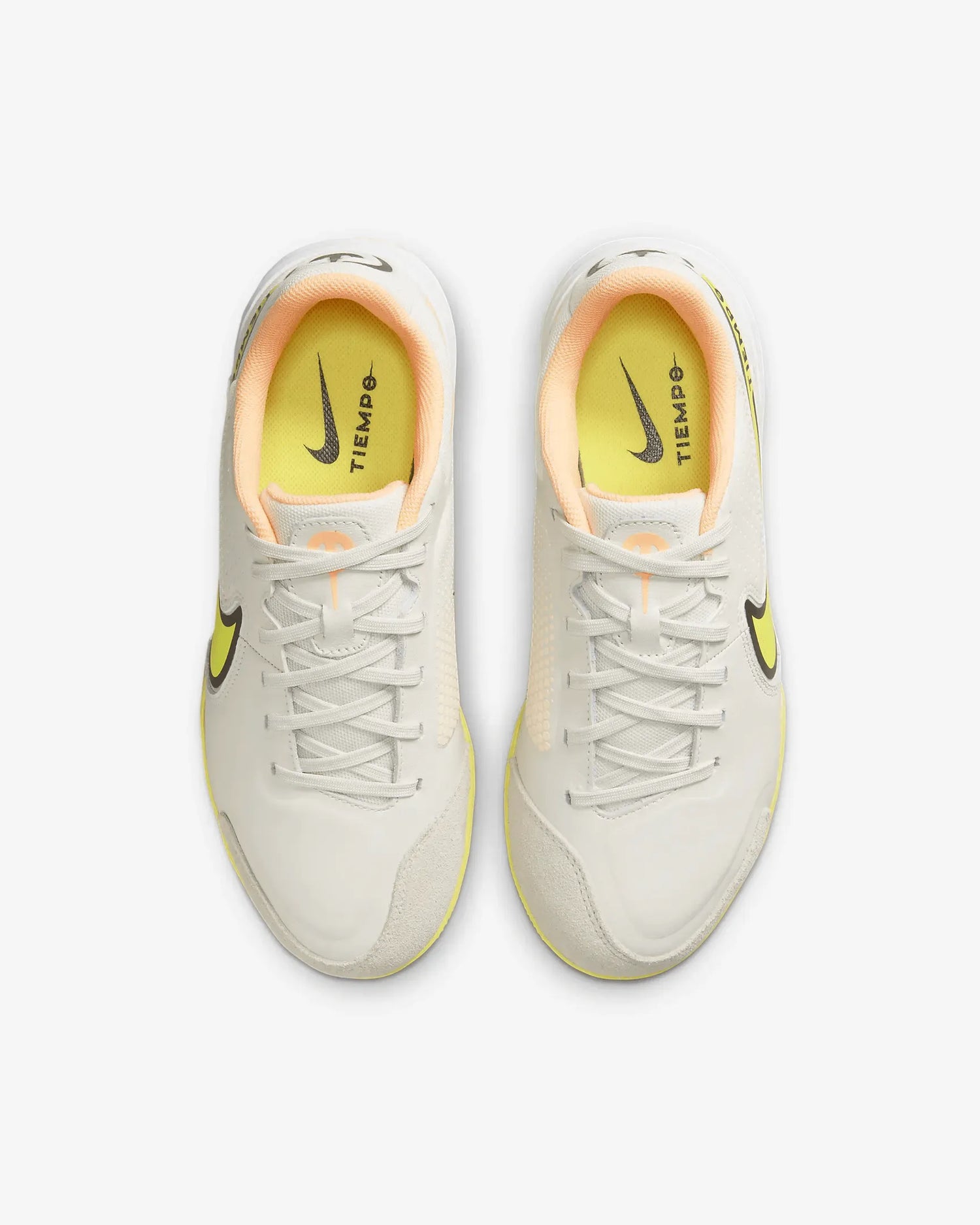 Nike Kids' Legend 9 Academy Indoor - Phantom-Yellow Strike (Pair - Top)