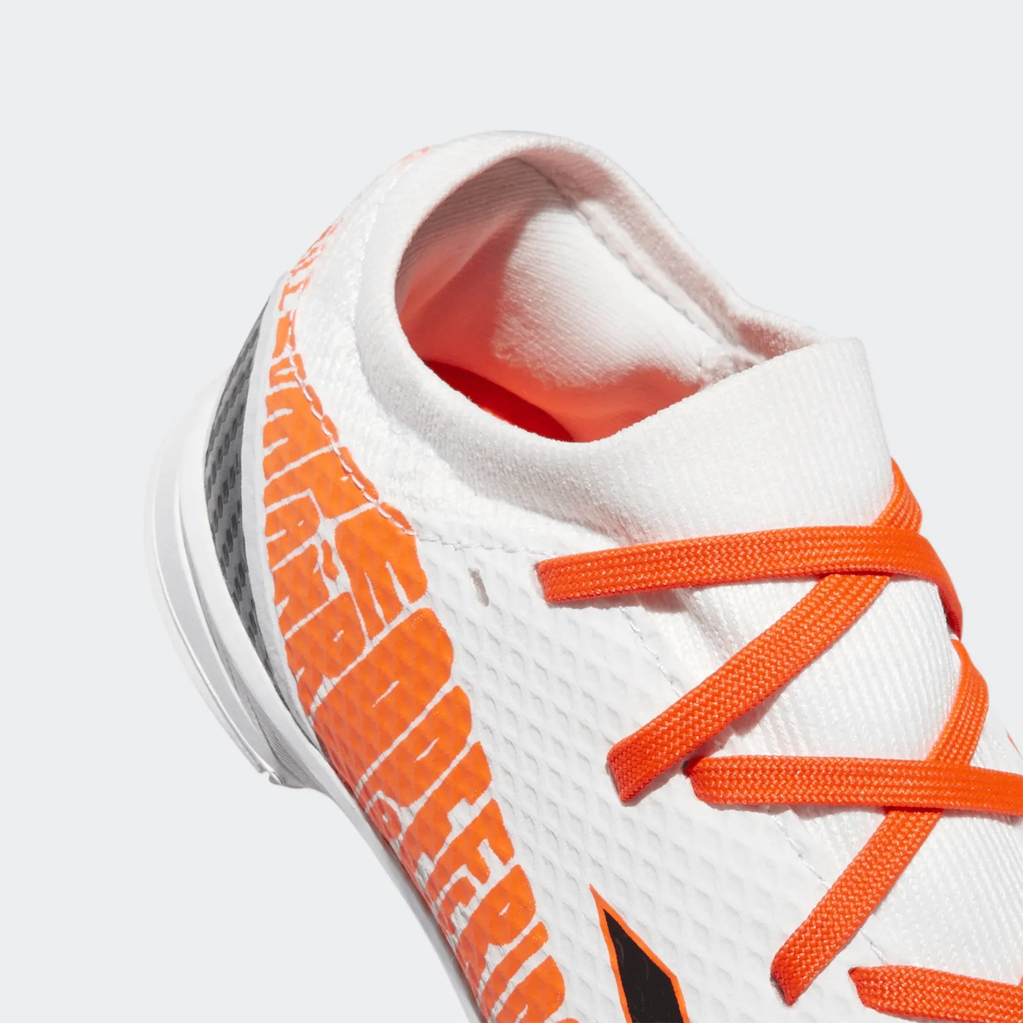 adidas JR X SpeedPortal Messi .3 Indoor - White-Black-Solar Red (Detail 2)